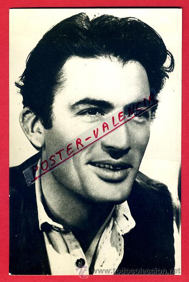 Cine: POSTAL ARTISTA, GREGORY PECK, P95282
