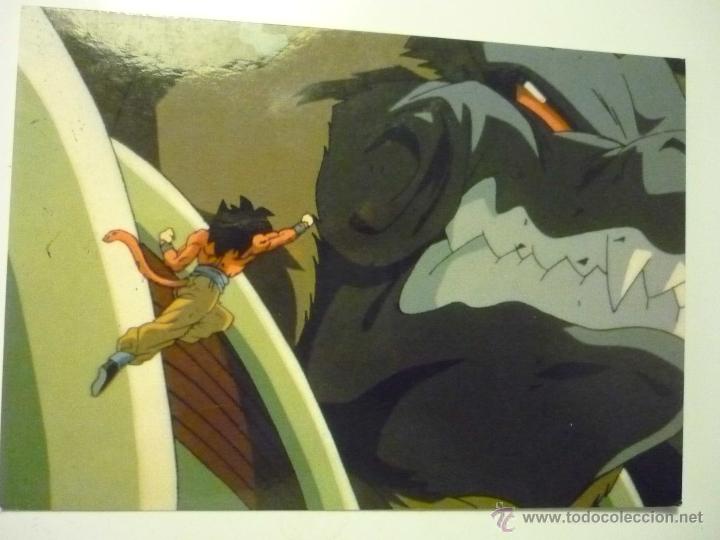 Cine: postal dragon ball gt - son goku -vegeta