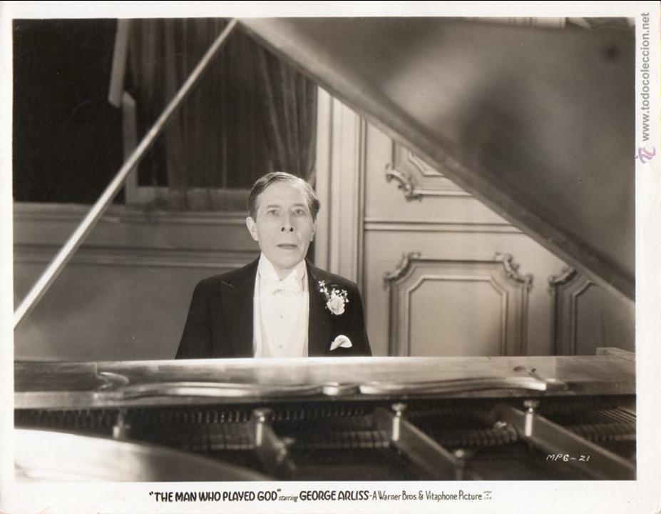 Cine: Fotograf&iacute;a Original George Arliss The Man Who Played God Warner