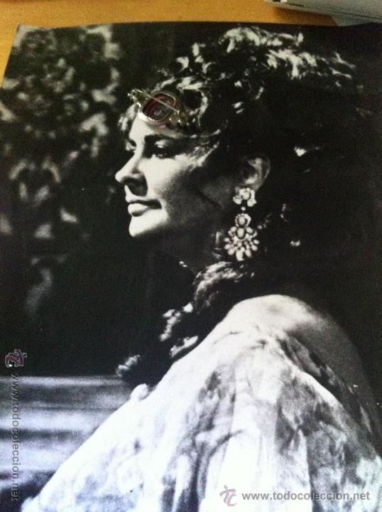 Cine: ANTIGUA FOTOGRAFIA RODAJE PELICULA - ELISABETH TAYLOR - CLEOPATRA ??