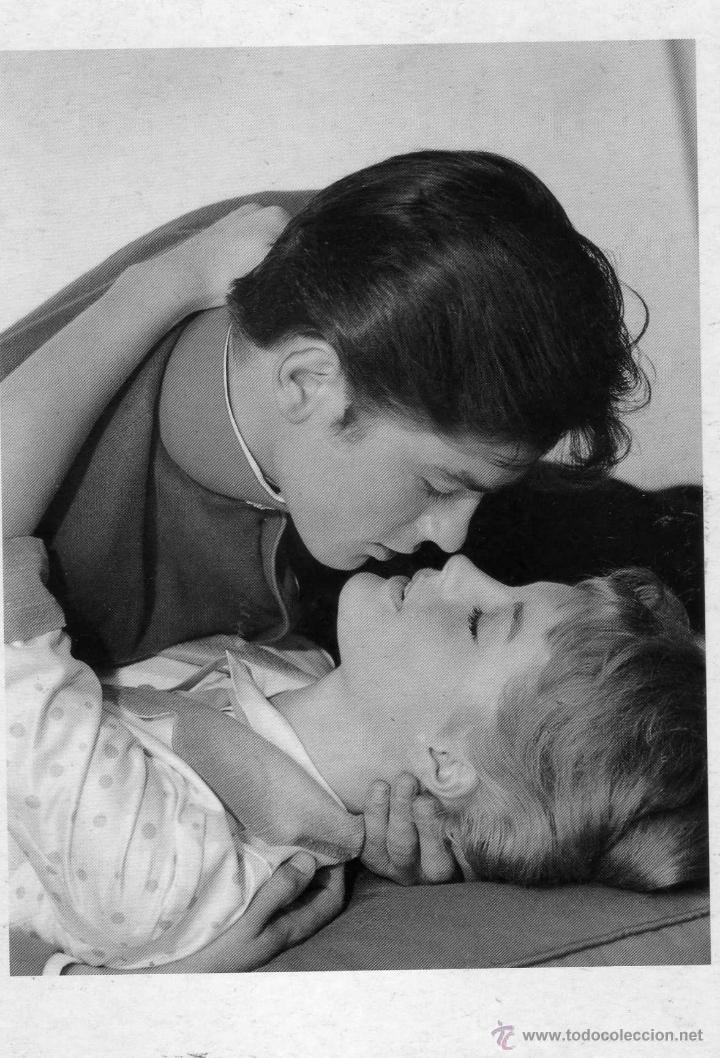Cine: Alain Delon y Romy Schneider.