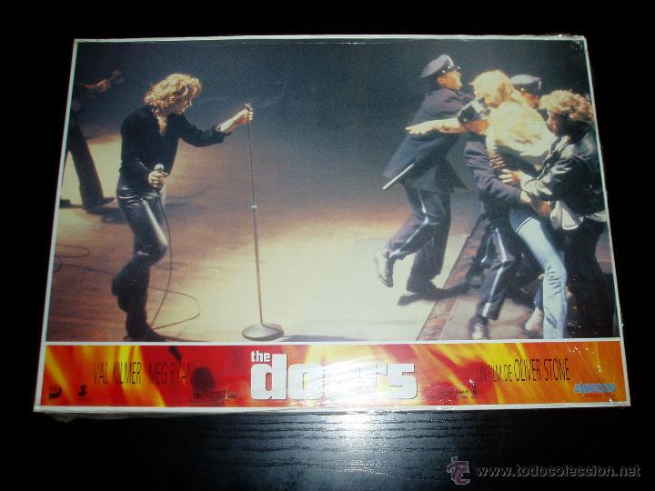 Cine: THE DOORS. JUEGO COMPLETO DE 12 FOTOCROMOS. ORIGINAL.NUEVO.