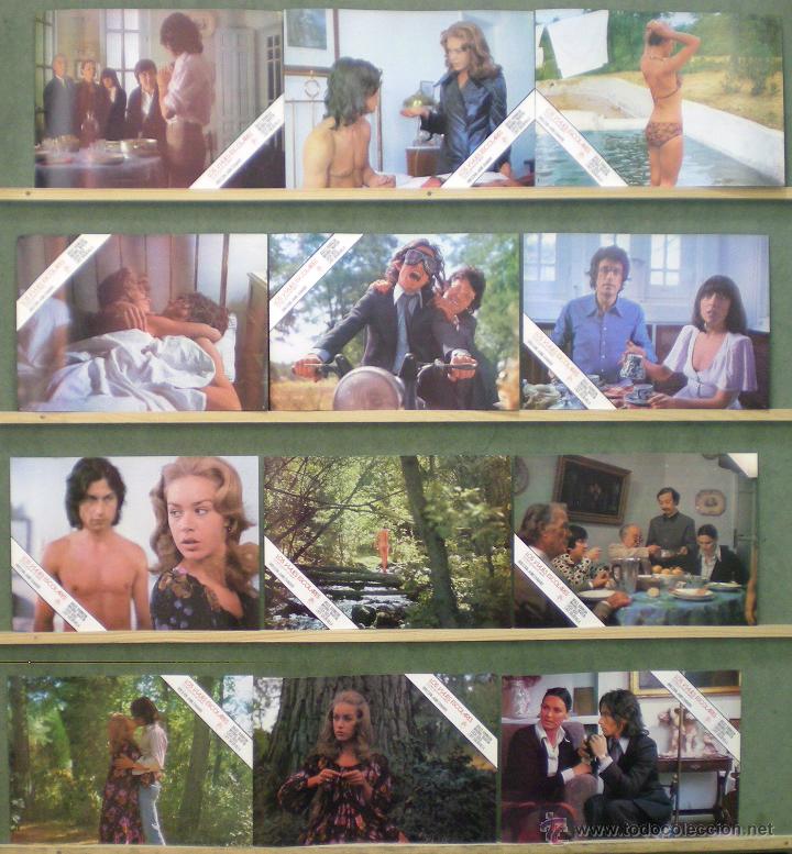 Cine: UZ59 LOS VIAJES ESCOLARES JAIME CHAVARRI SET COMPLETO 12 FOTOCROMOS ORIGINAL ESTRENO