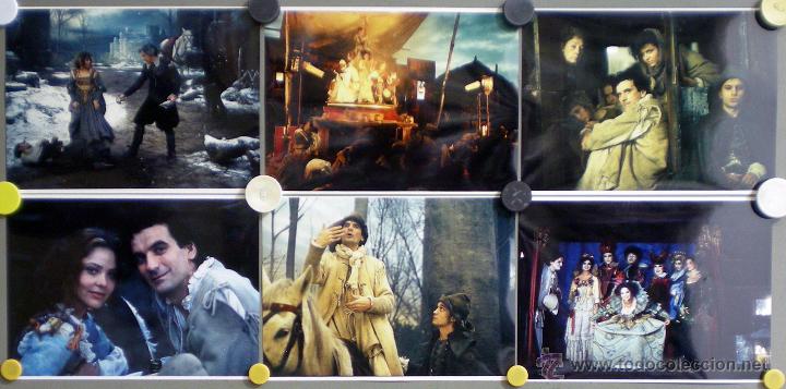 Cine: UZ72 EL VIAJE DEL CAPITAN FRACASSA ORNELLA MUTI SET 6 FOTOS COLOR ORIGINAL FRANCESAS