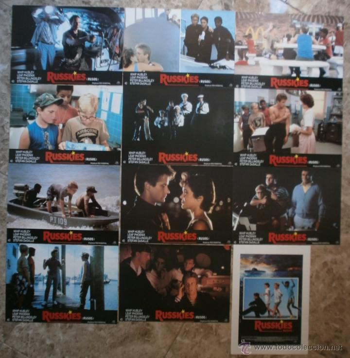 Cine: RUSSKIES, RUSOS - SET COMPLETO 12 FOTOCROMOS