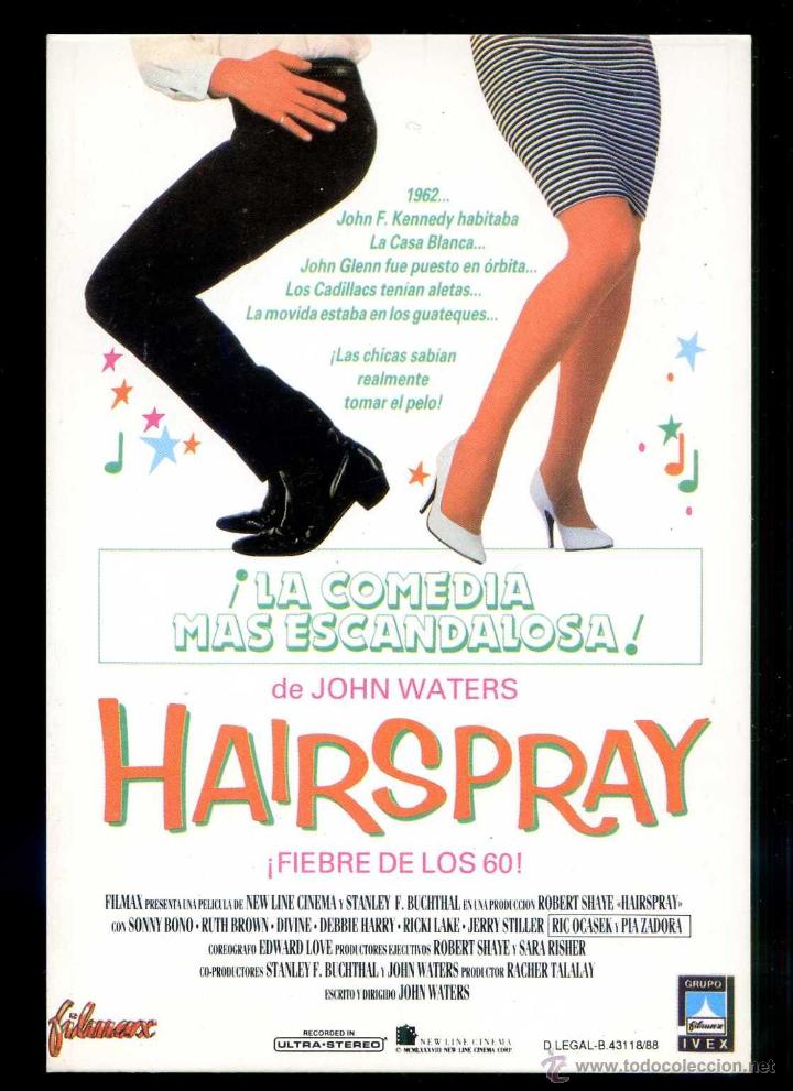 Cinema: *Hairspray* Ed. Ivex Films, S.A. Nueva.