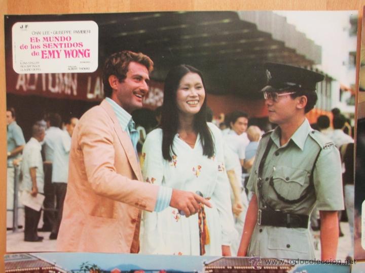 Cinema: EL MUNDO DE LOS SENTIDOS DE EMY WONG, CHAI LEE, GIUSEPPE PAMBIERI, 11 FOTOCROMOS, F320
