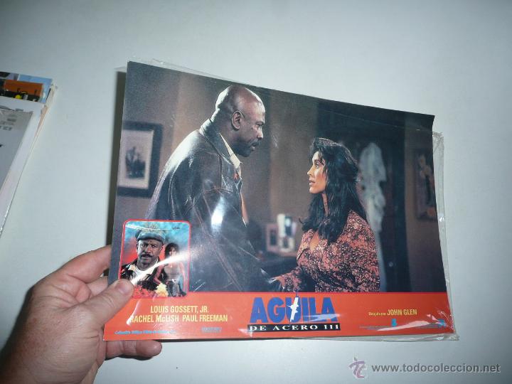 Cinema: Aguila de acero III (John Glen, 1993) - Set de fotocromos precintados - Louis Gossett, Rachel McLish