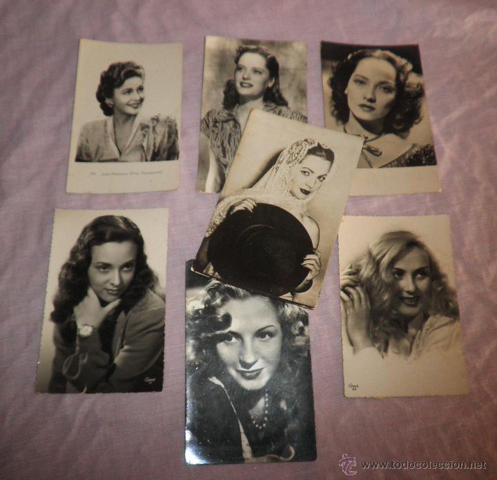 Cine: LOTE ANTIGUAS FOTOGRAFIAS DE ACTRICES - SARA MONTIEL.