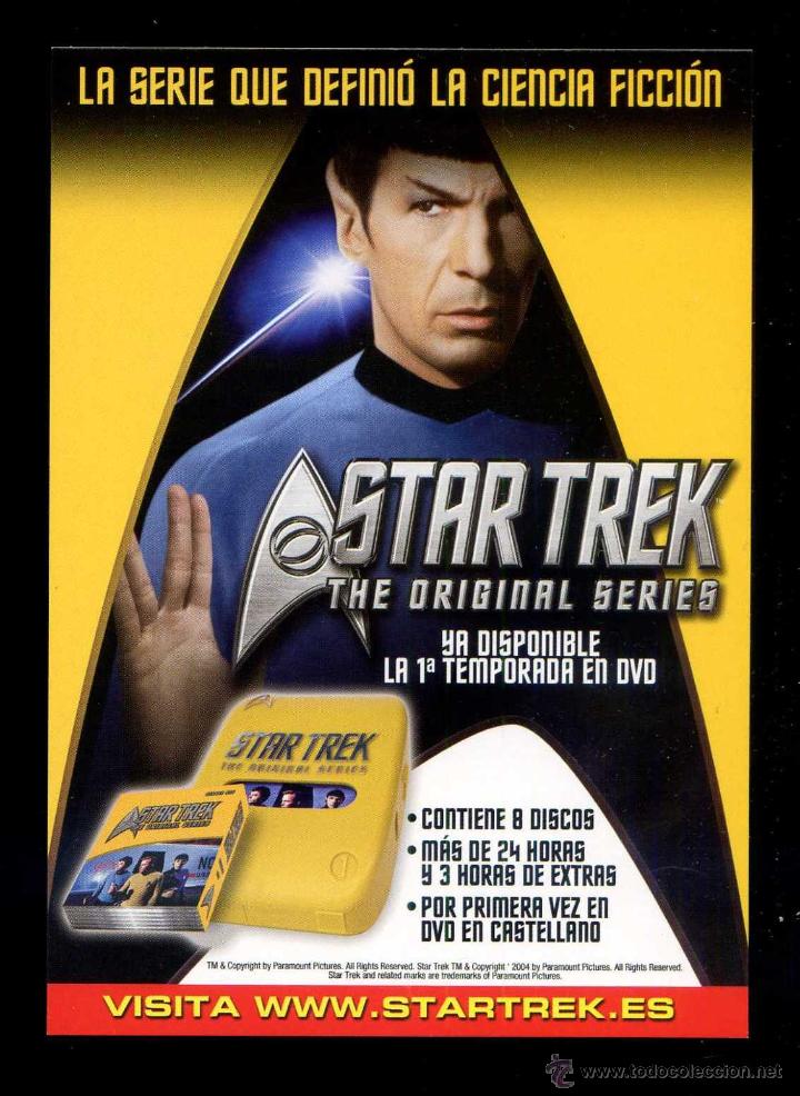 Cine: *Star Trek* Lote 2 diferentes. Nuevas.