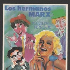 Cine: POSTAL LOS HERMANOS MARX NUEVA