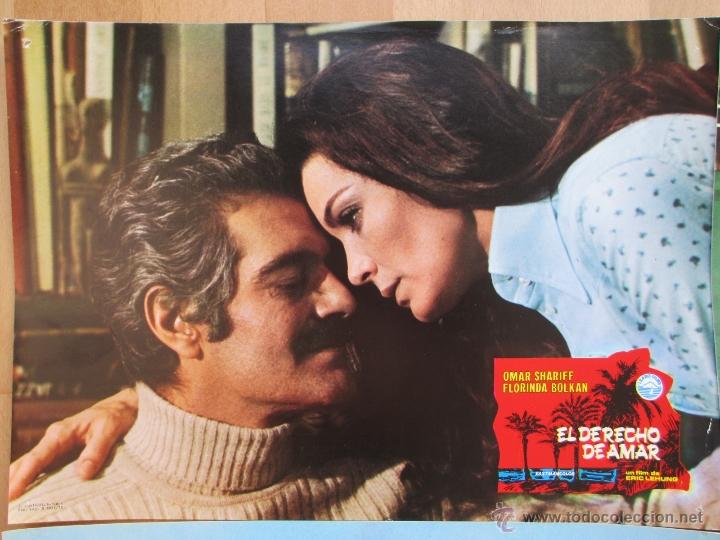 Cinema: EL DERECHO DE AMAR, OMAR SHARIFF, FLORINDA BOLKAN, 12 FOTOCROMOS, F434