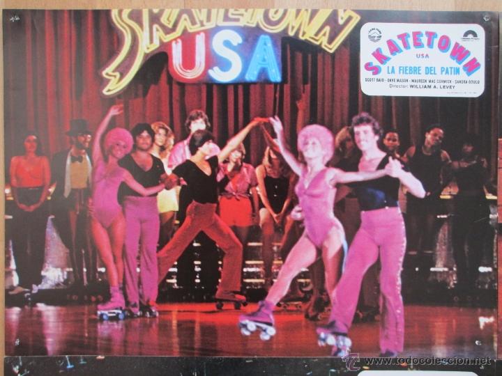 Cinema: SKATETOWN, LA FIEBRE DEL PATIN, USA, SCOTT BAIO, DAVE MASON, 1980, 12 FOTOCROMOS, F435