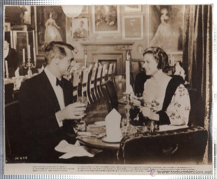 Cine: FOTOGRAFIA DE CARY GRANT. INGRID BERGMAN. INDISCREET.