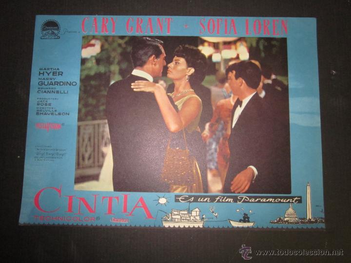 Cine: CINTIA - FOTOGRAMA - CARY GRANT Y SOFIA LOREN