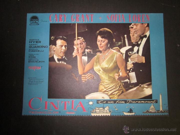 Cine: CINTIA - FOTOGRAMA - CARY GRANT Y SOFIA LOREN