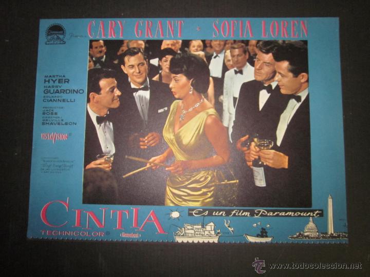 Cine: CINTIA - FOTOGRAMA - CARY GRANT Y SOFIA LOREN