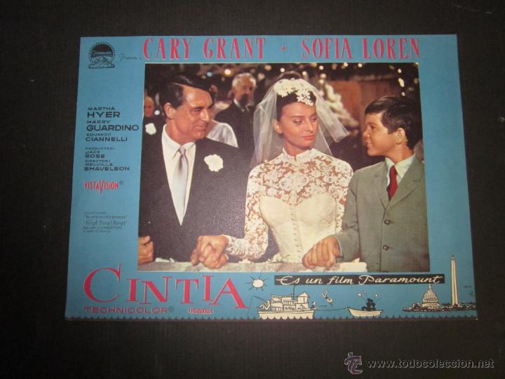 Cine: CINTIA - FOTOGRAMA - CARY GRANT Y SOFIA LOREN