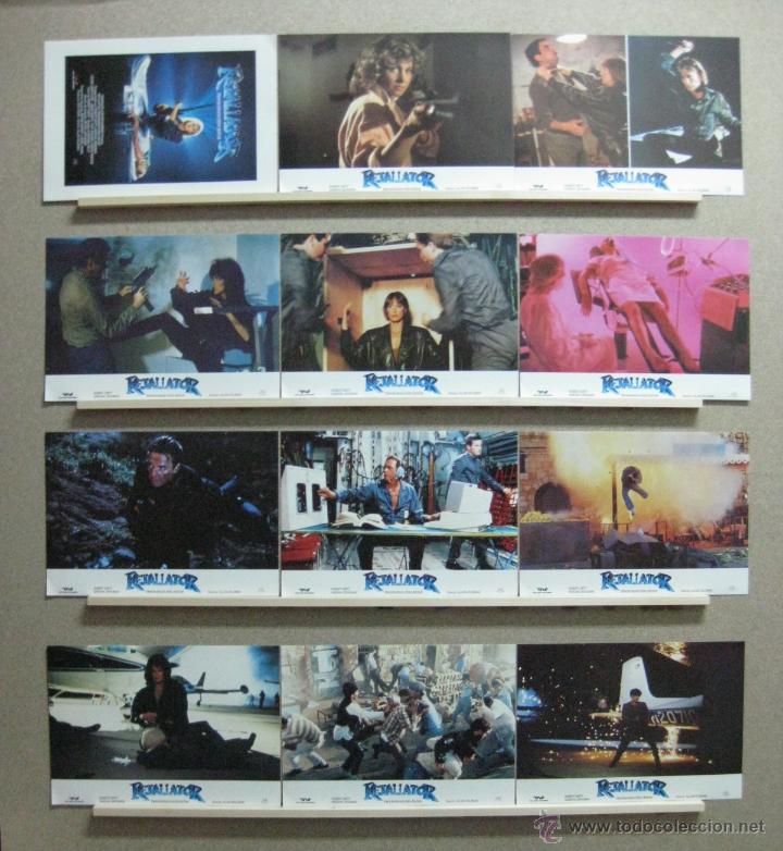 Cin&eacute;ma: RETALIATOR, PROGRAMADA PARA MATAR, ROBERT GINTY, SANDALH BERGMAN - SET COMPLETO 12 - A&Ntilde;OS 1980