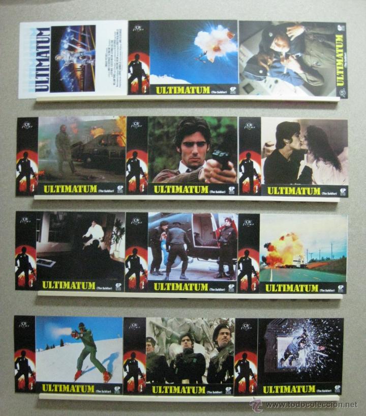 Cinema: ULTIMATUM, KEN WAHL, ALBERTA WATSON - SET COMPLETO 12 FOTOCROMOS
