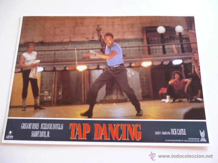 Cine: Tap dancing (Nick Castle, 1989) Set 8 fotocromos (Gregory Hines, Sammy Davis Jr.)