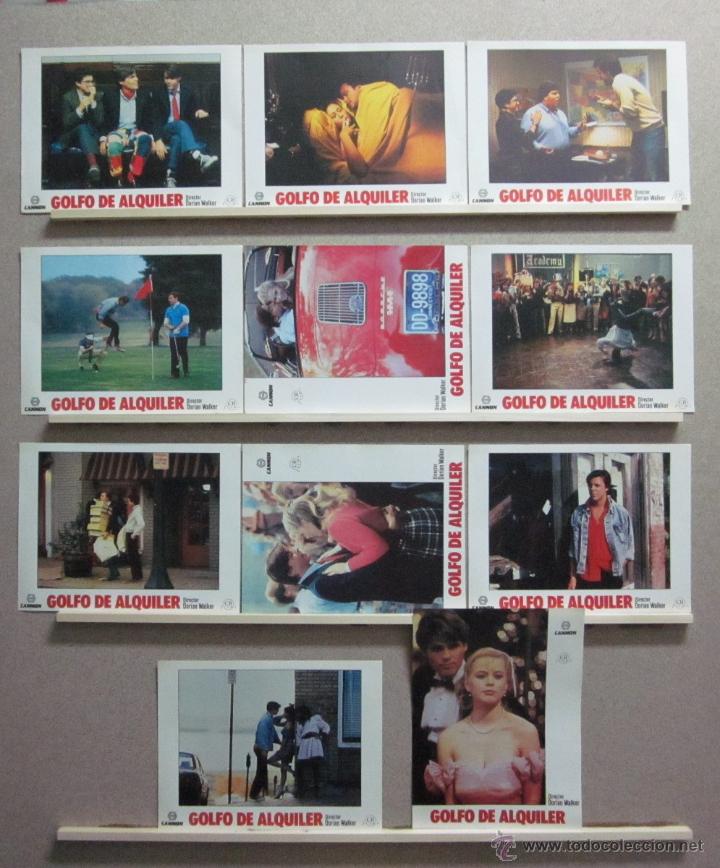 Cine: SET 11 FOTOCROMOS - GOLFO DE ALQUILER - JUDD NELSON, JONNA LEE