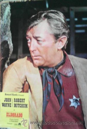 Cine: Fotograma en color Eldorado, con Robert Mitchum