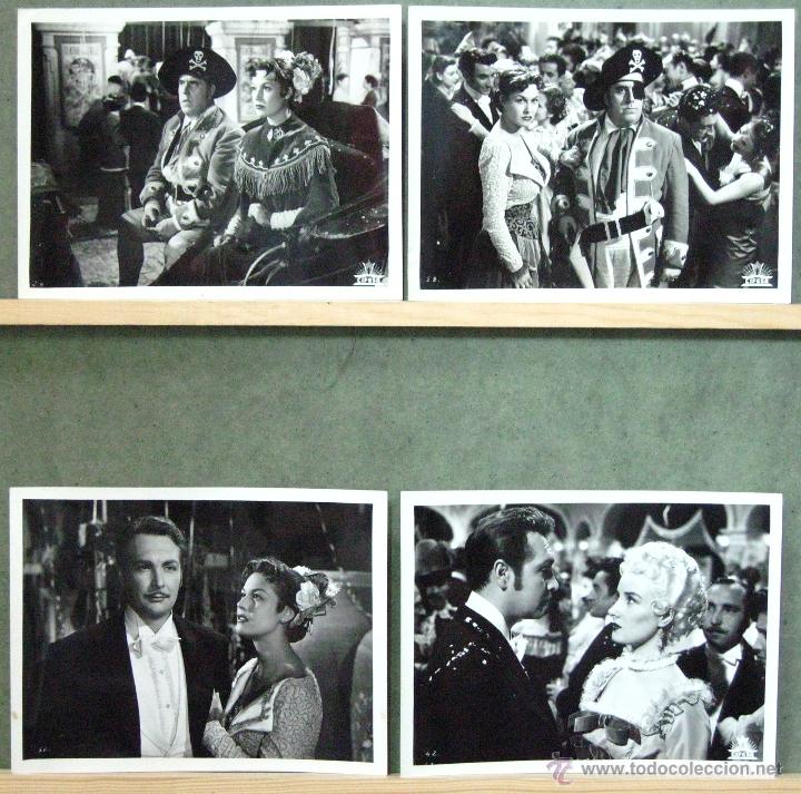 Cine: F15048 DO&Ntilde;A FRANCISQUITA ARMANDO CALVO MIRTHA LEGRAND SET 4 FOTOS CIFESA B/N ORIGINAL ESPA&Ntilde;OLAS