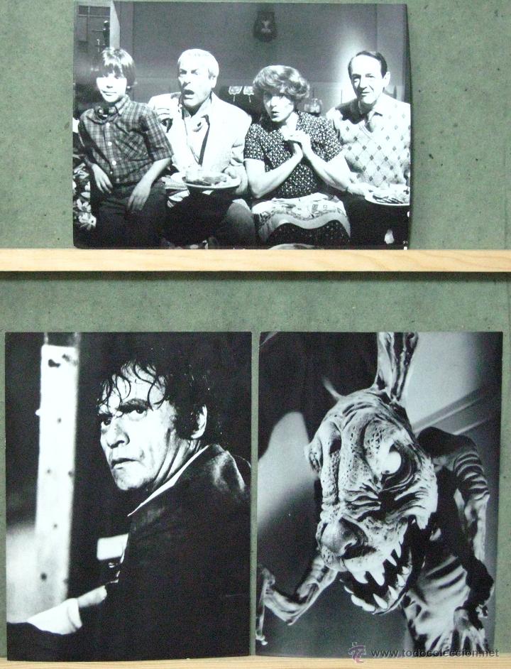 Cine: F15068 EN LOS LIMITES DE LA REALIDAD TWILIGHT ZONE SET 3 FOTOS B/N ORIGINAL ESPA&Ntilde;OLAS