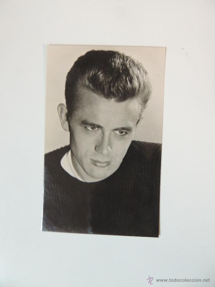 Cine: james dean - postal original b/n - archivo bermejo n&ordm; 5813 - gigante - warner bros