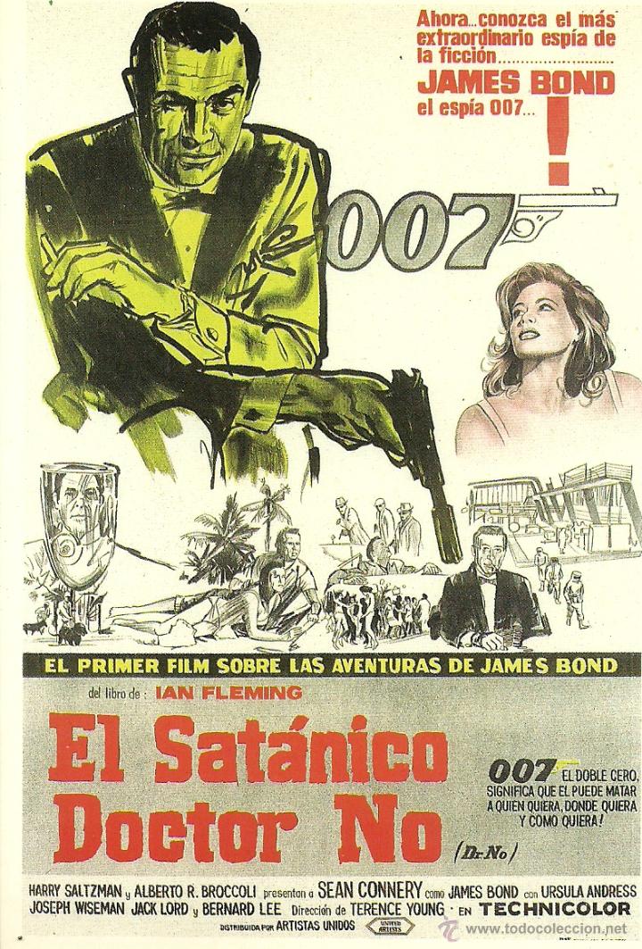 James Bond 007 El Satanico Dr No Buy Pictures Photochromes And Postcards Of Movies At Todocoleccion