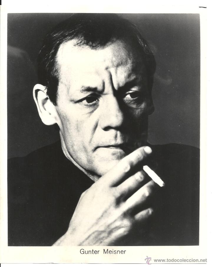 Cinema: F15136 GUNTER MEISNER DIRECTOR FOTO B/N ORIGINAL ESPA&Ntilde;OLA
