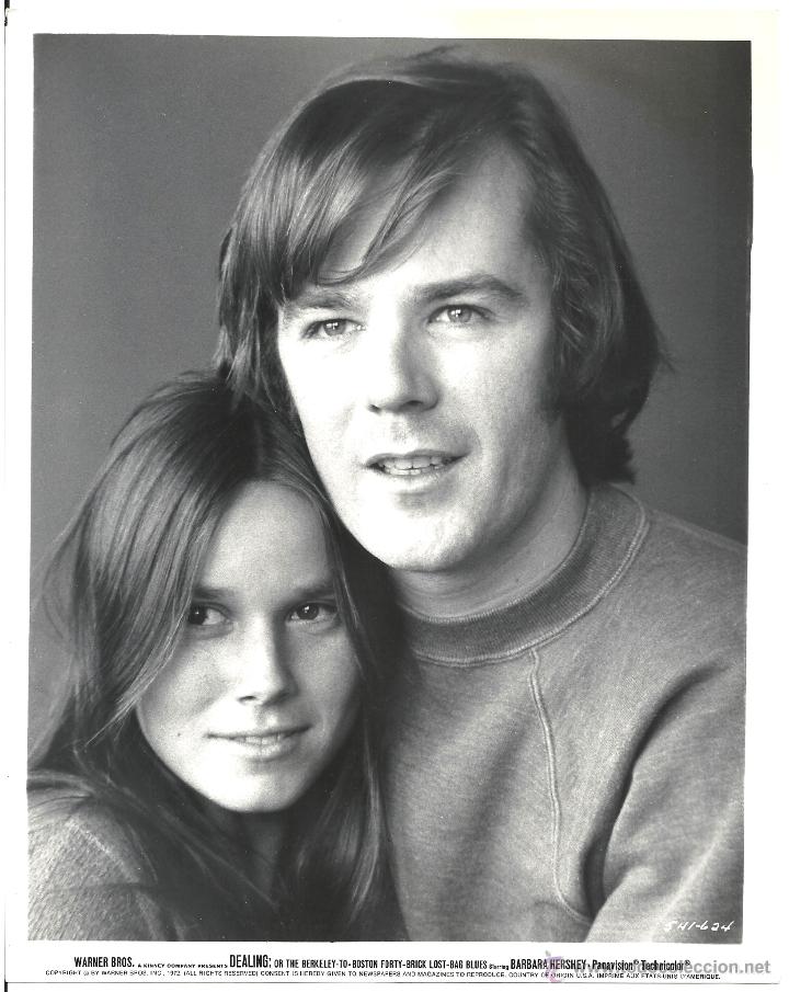 Kino: F15236 Barbara Hershey Dealing Berkeley-to-Boston Forty-Brick Lost-Bag Blues FOTO B/N ORIG AMERICANA