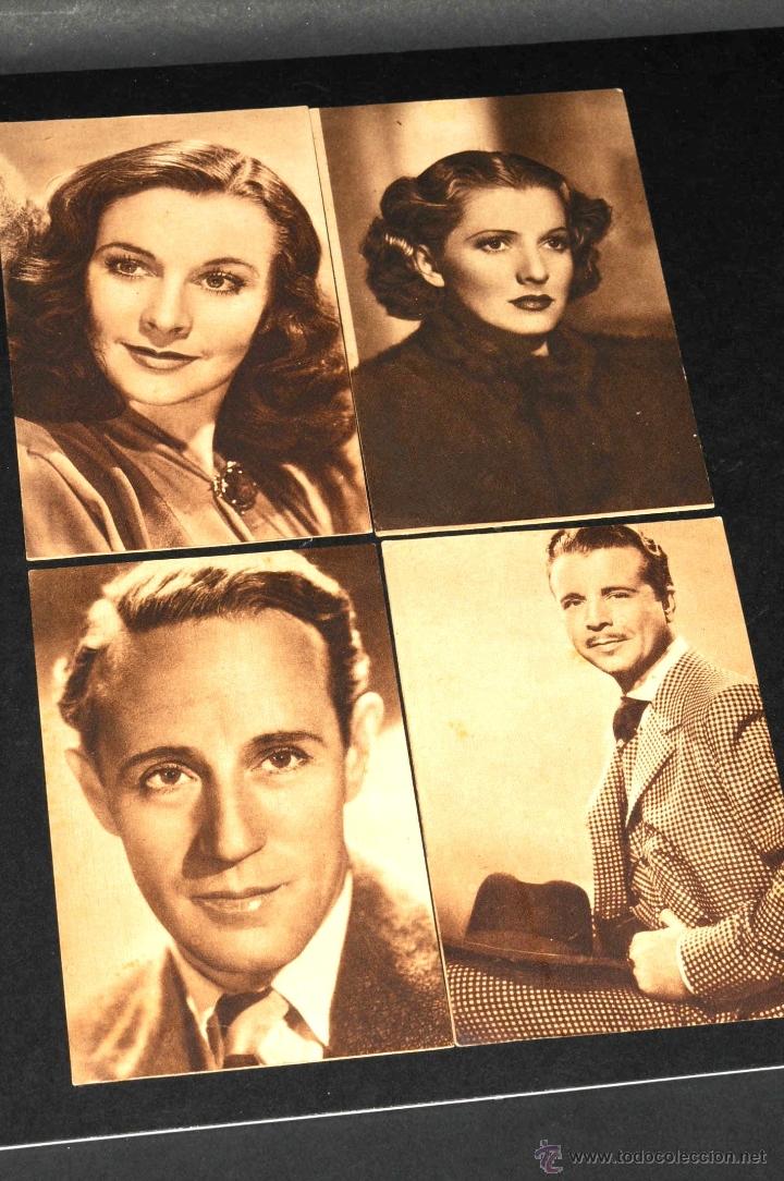 Cinema: FOTOGRAFIAS DE ACTRICES Y ACTORES CON PROPAGANDA CALZADOS COLOM AL REVERSO