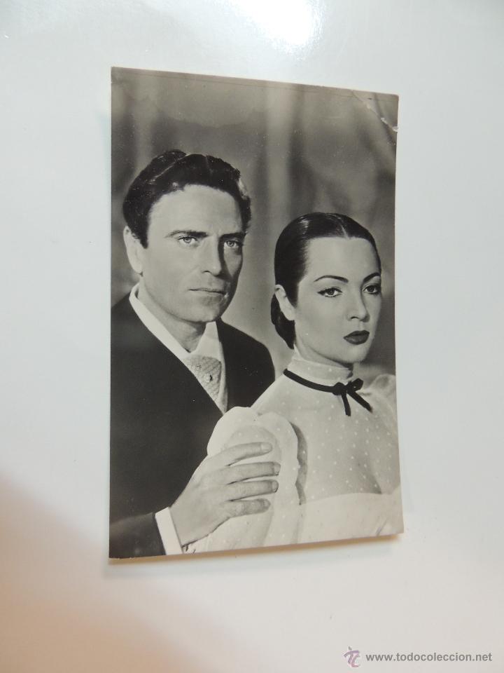 Cine: sara montiel raf vallone - postal b/n - archivo bermejo n&ordm; 6288 la vilotera dipenfa