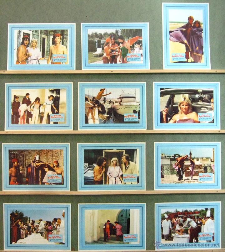 Cinema: VK81 MAS VALE PAJARO EN MANO VICTORIA ABRIL SET COMPLETO 12 FOTOCROMOS ORIGINAL ESTRENO