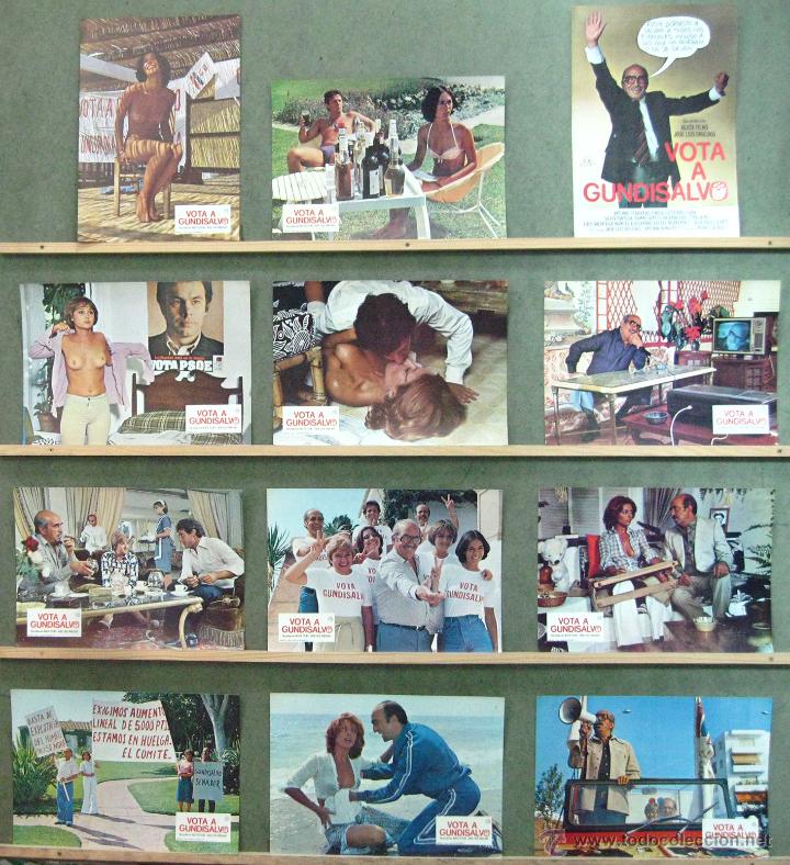 Cinema: VK86 VOTA A GUNDISALVO ANTONIO FERRANDIS SET COMPLETO 12 FOTOCROMOS ORIGINAL ESTRENO