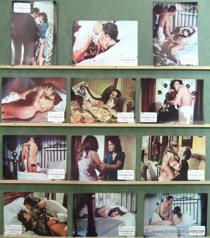 Cinema: VK94 LA SEDUCCION LISA GASTONI MAURICE RONET SET COMPLETO 12 FOTOCROMOS ORIGINAL ESTRENO