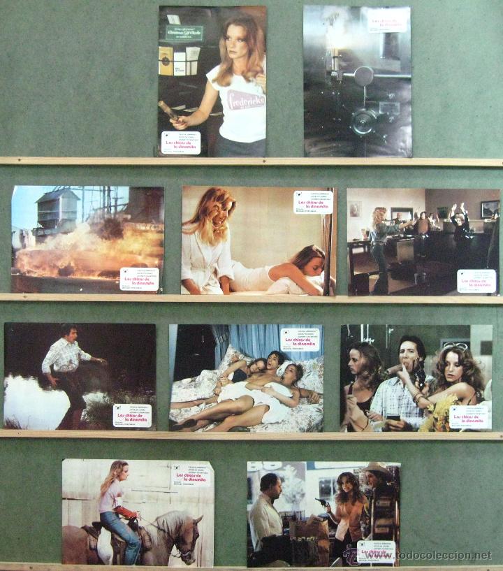 Kino: VL05 LAS CHICAS DE LA DINAMITA CLAUDIA JENNINGS SET 10 FOTOCROMOS ORIGINAL ESTRENO