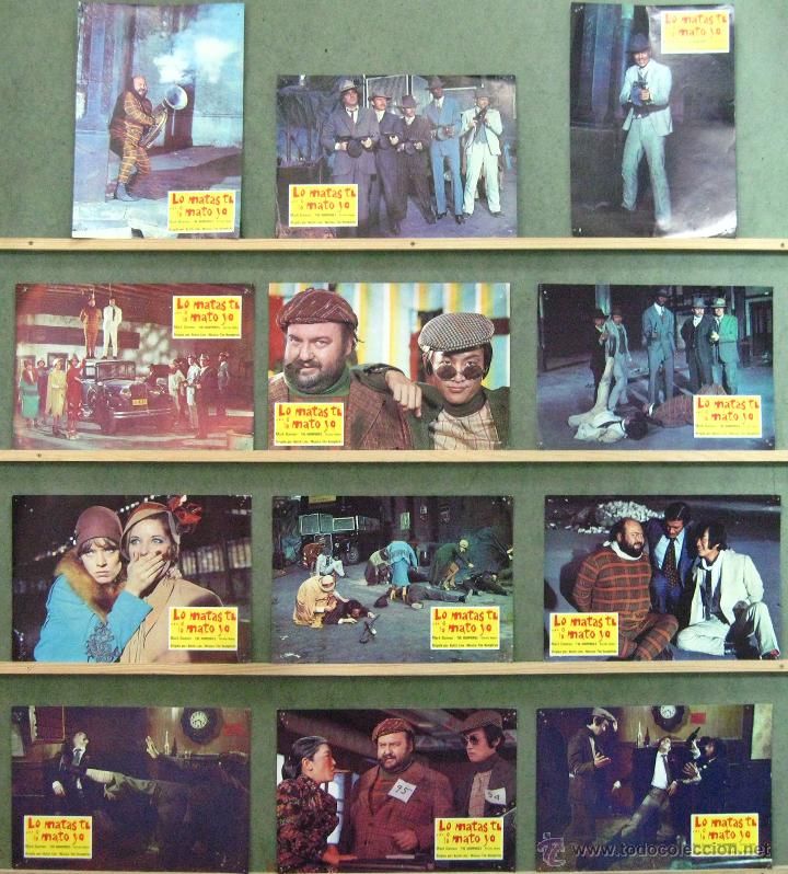 Cinema: VL20 LO MATAS TU O LO MATO YO MARK DAMON LES HUMPHRIES SET COMPLETO 12 FOTOCROMOS ORIGINAL ESTRENO