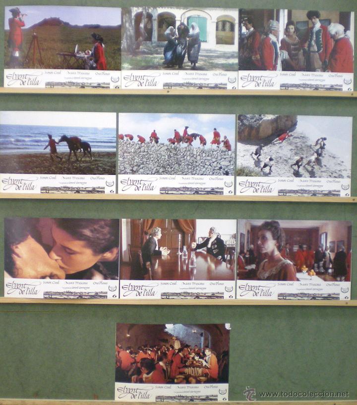 Cine: VL61 EL VENT DE L'ILLA EL VIENTO DE LA ISLA SIMON CASEL SET DE 10 FOTOCROMOS ORIGINAL ESTRENO