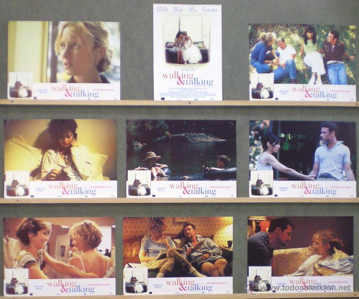 Cin&eacute;ma: VL71 WALKING TALKING ANNE HECHE NICOLE HOLOFCENER SET 8 FOTOCROMOS ORIGINAL ESTRENO + guia