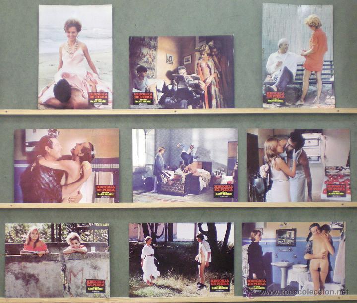 Cine: VL72 HISTORIA DE PIERA MARCO FERRERI MARCELLO MASTROIANNI SET 9 FOTOCROMOS ORIGINAL ESTRENO