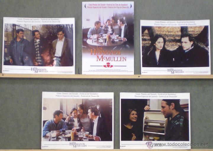 Cin&eacute;ma: VL74 LOS HERMANOS MCMULLEN EDWARD BURNS SET 4 FOTOCROMOS ORIGINAL ESTRENO + GUIA