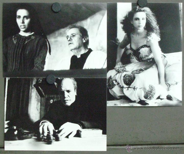 Cine: F15317 DIVINAS PALABRAS ANA BELEN 3 FOTOS B/N ORIGINALES ESPA&Ntilde;OLAS