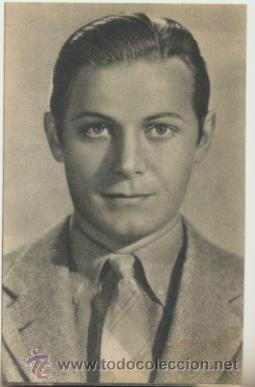 Cin&eacute;ma: Tarjeta postal n&ordm;  69. John Hall.  A&ntilde;os 30 - 40.