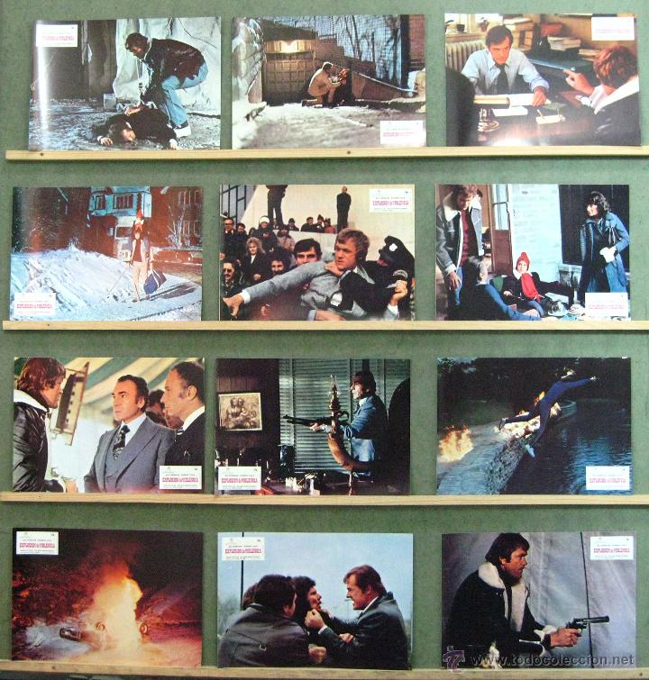 Cinema: VL89 EXPLOSION DE VIOLENCIA BO SVENSON ROBERT CULP COMPLETO 12 FOTOCROMOS ORIGINAL ESTRENO