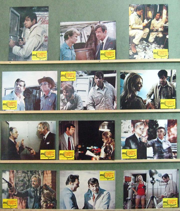 Cinema: VL97 LA GRAN ESTAFA WALTER MATTHAU DON SIEGEL SET COMPLETO 12 FOTOCROMOS ORIGINAL ESTRENO