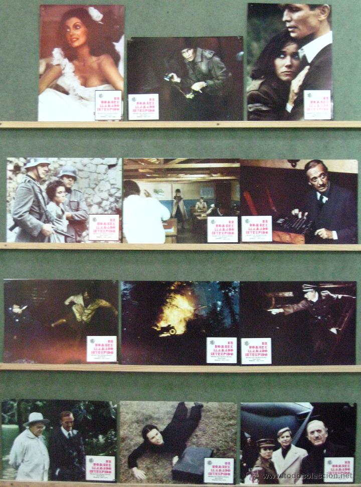 Kino: VM71 UN HOMBRE LLAMADO INTREPIDO MICHAEL YORK SET COMPLETO 12 FOTOCROMOS ORIGINAL ESTRENO