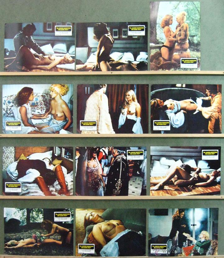 Cinema: VM78 EL AMOR NUESTRO DE CADA DIA PAOLA SENATORE SEXY EROTICO SET COMPLETO 12 FOTOCROMOS ORIG ESTRENO